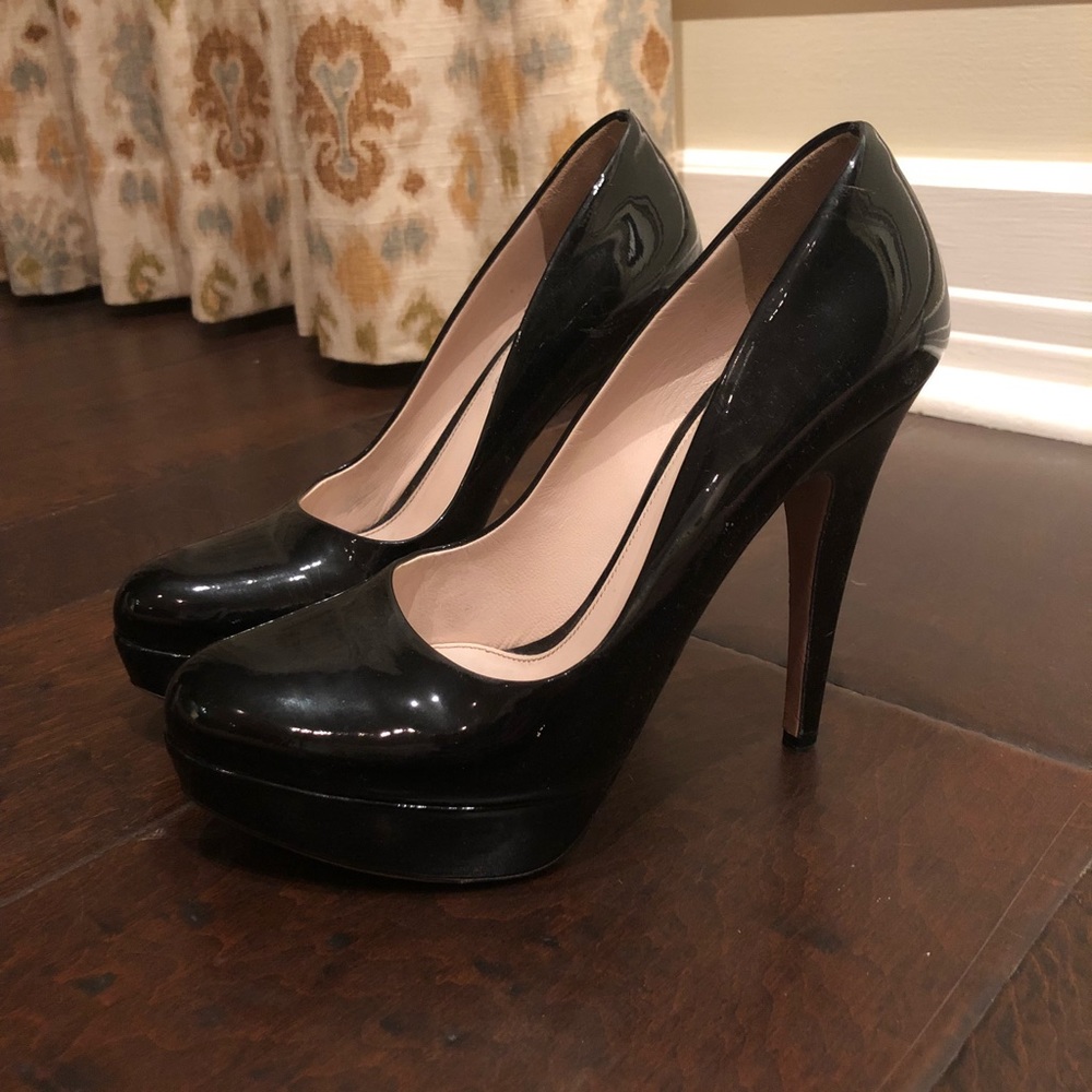 Prada black heels